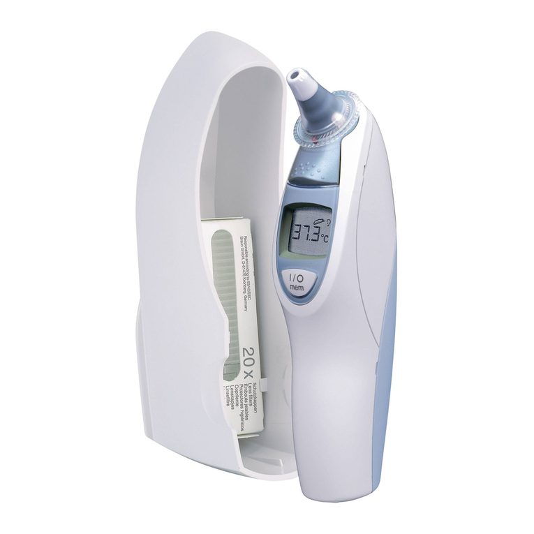 Braun ThermoScan IRT 4520 User manual