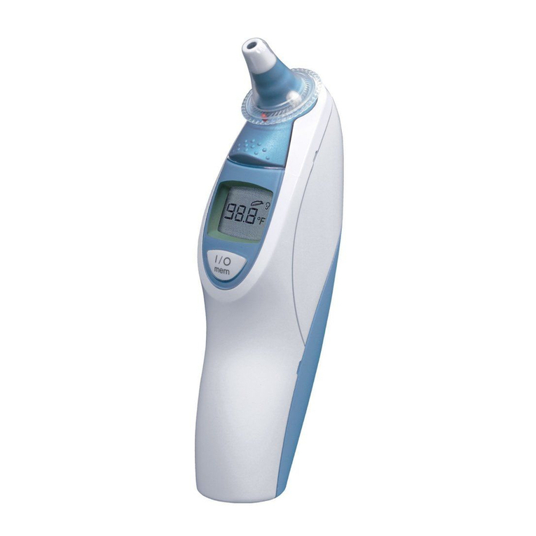 Braun ThermoScan IRT 4020 User manual