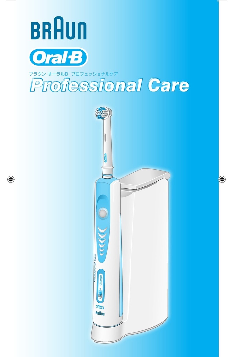 Braun Professional Care Toothbrush owner's manual