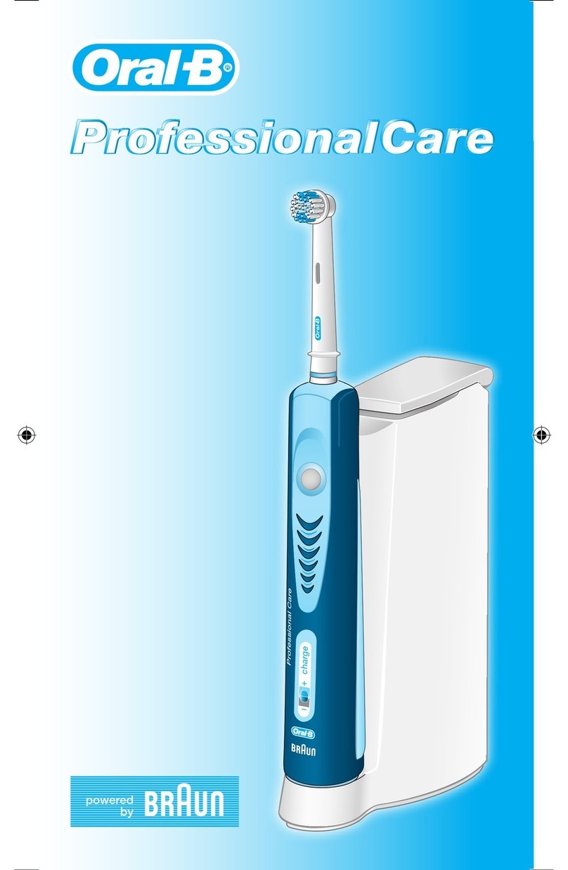 Braun Oral-B Toothbrush User manual