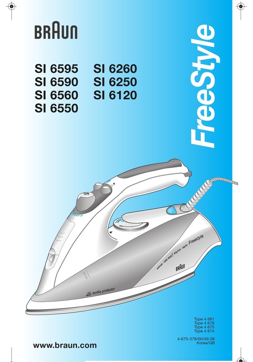 Braun SI 6120 User manual