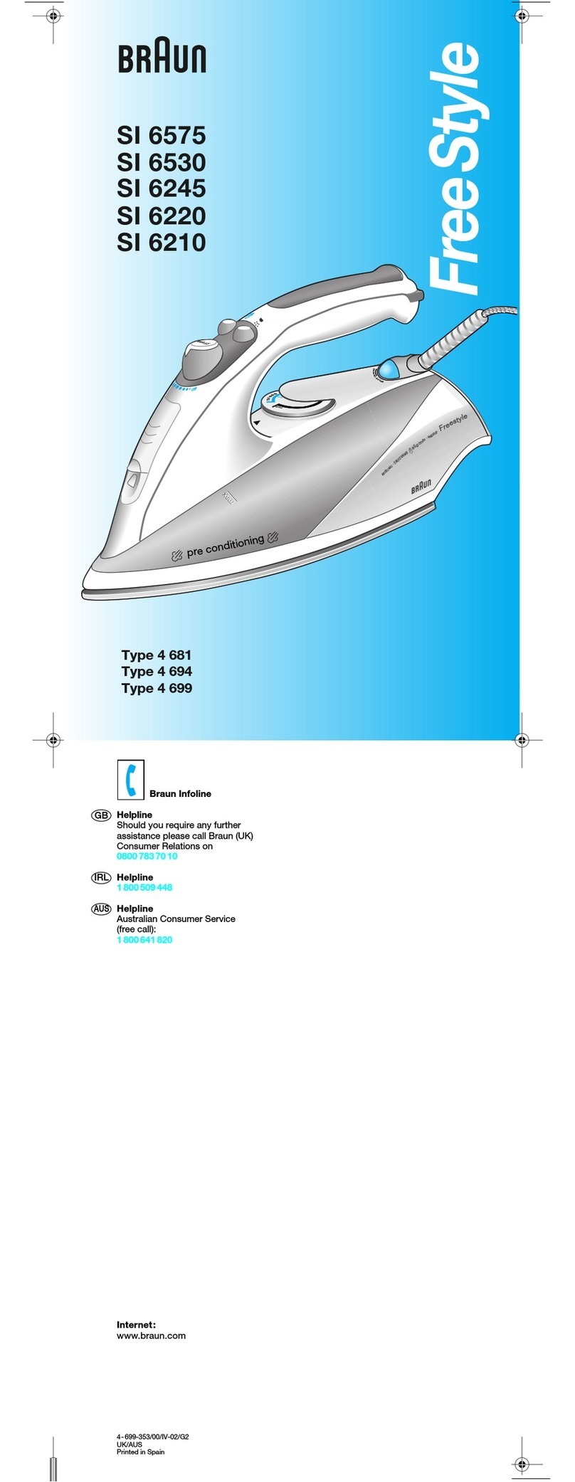 Braun 4 694 User manual