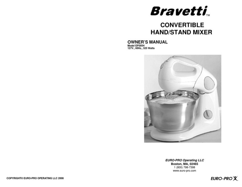 Bravetti BRAVETTI EP585H User manual