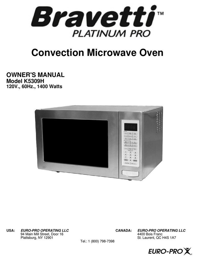 Bravetti PLATINUM PRO K5309H owner's manual