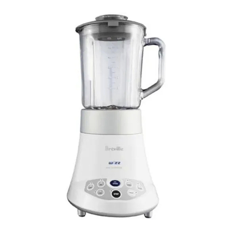 Breville Wizz Electronic BBL500 User manual