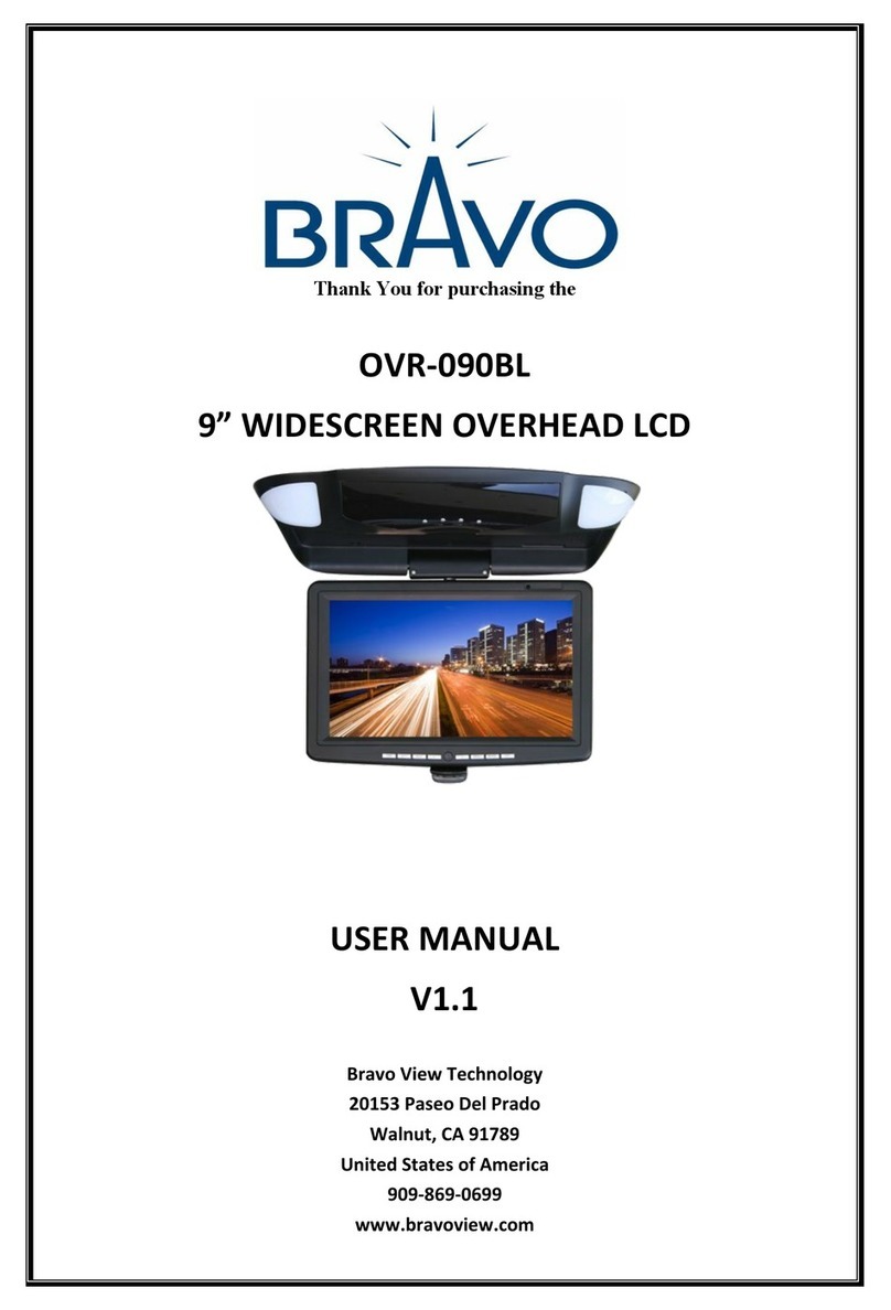 Bravo OVR-090BL User manual