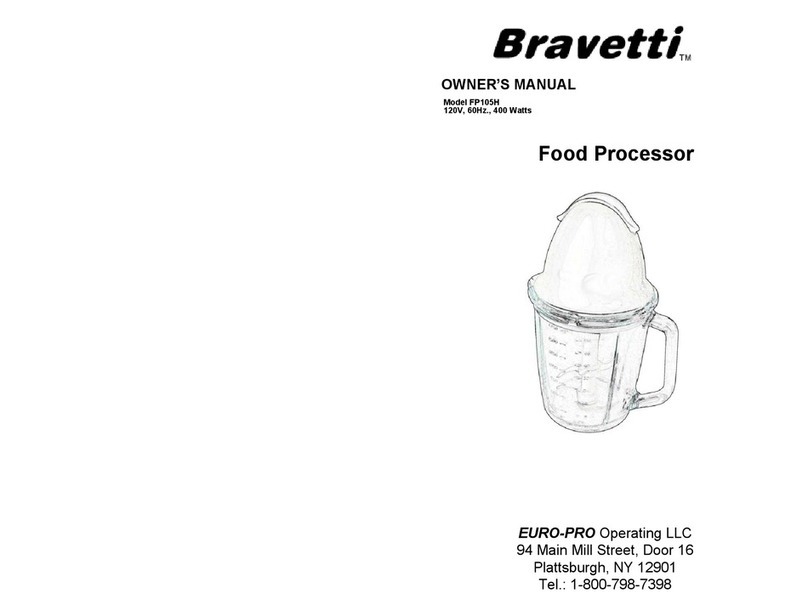 Bravetti FP105H User manual