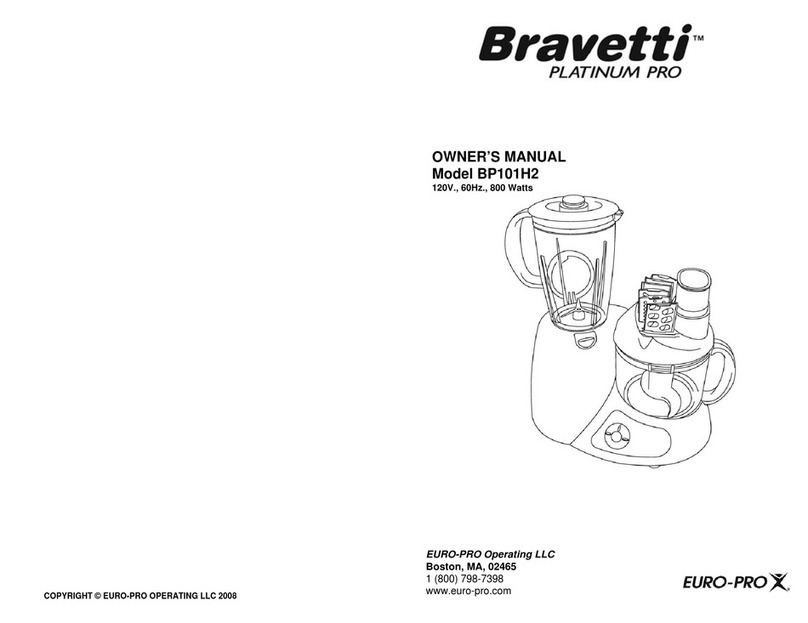 Bravetti BP101H2 owner's manual
