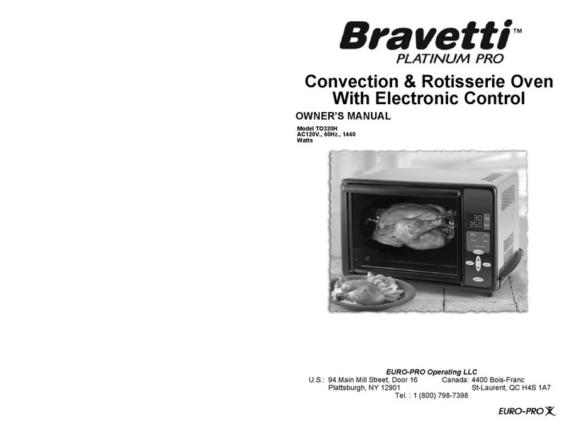 Bravetti TO320H owner's manual