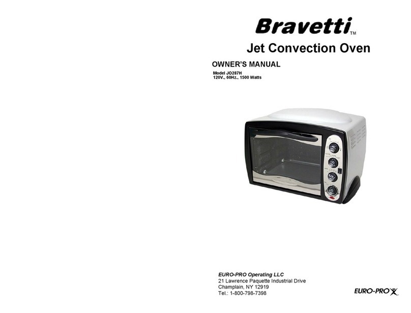 Bravetti JET JO287H owner's manual
