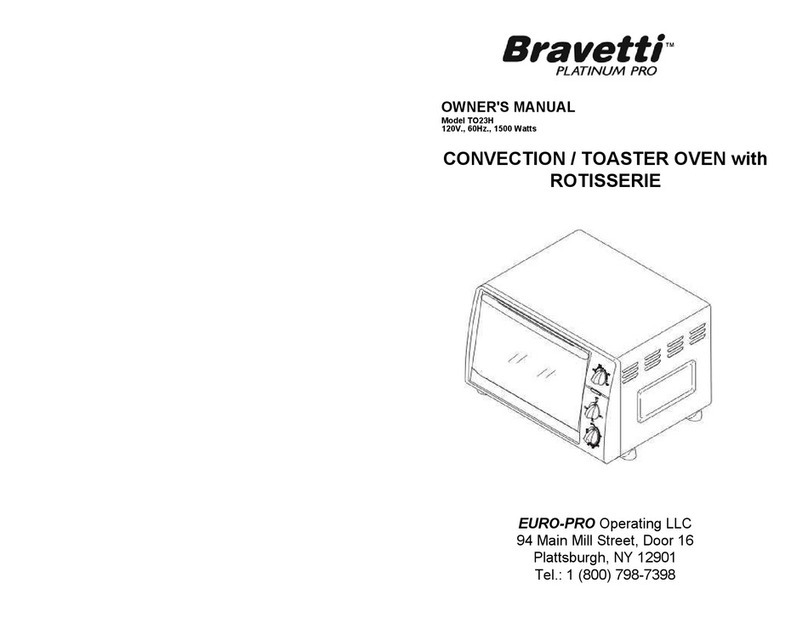 Bravetti TO23H owner's manual