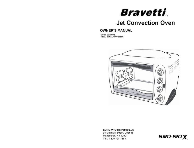 Bravetti JO287HL owner's manual
