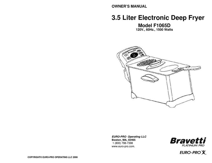 Bravetti PLATINUM PRO F1065D owner's manual