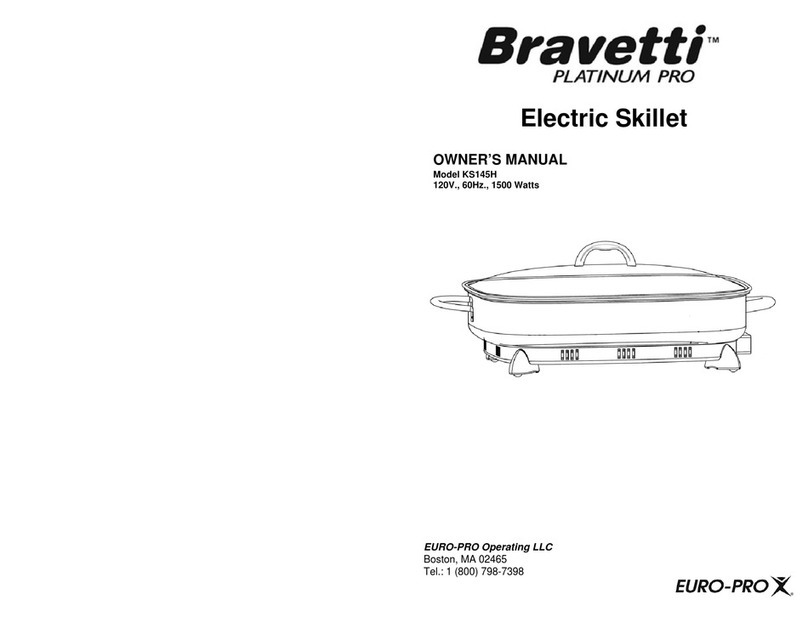 Bravetti PLATINUM PRO KS145H owner's manual