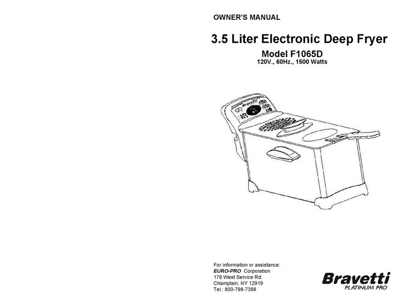 Bravetti F1065D User manual