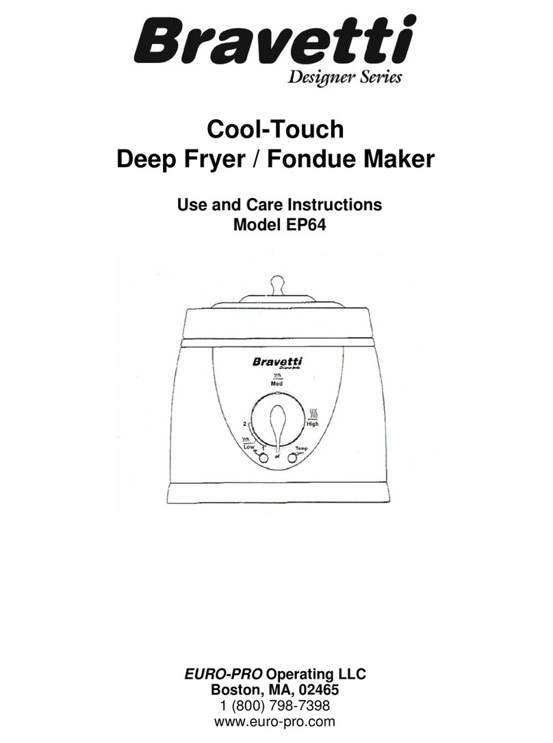 Bravetti COOL-TOUCH EP64 Quick reference guide