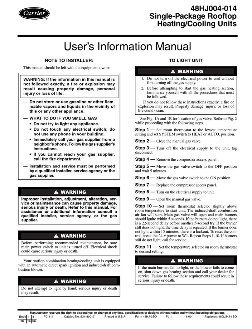 Carrier COBRA 48HJ004-014 Guide