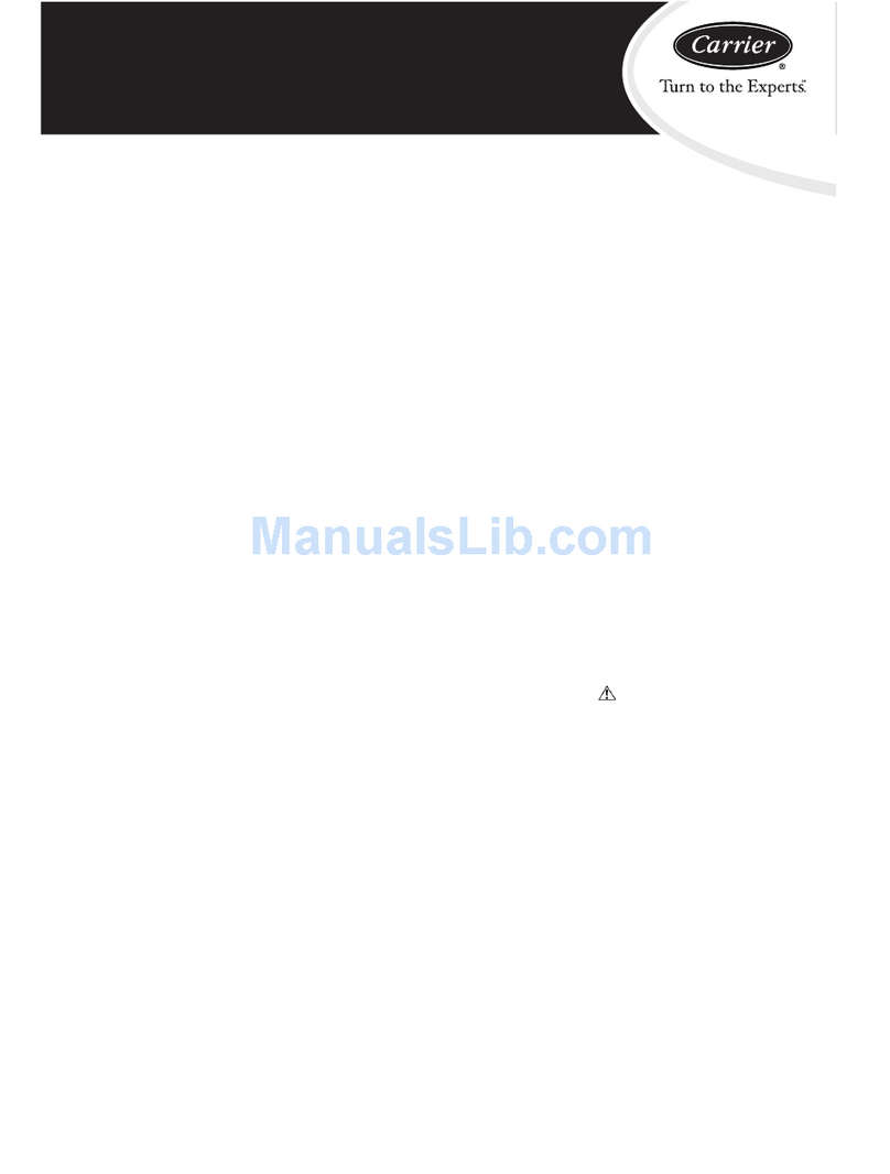 Carrier 50TC Series User manual