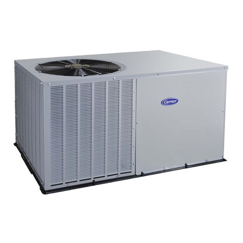 Carrier 50ZH024-060 Dimensions and installation guide