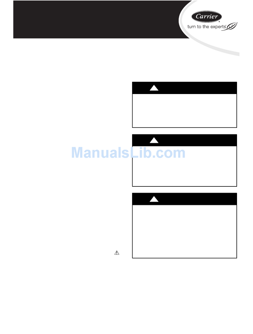 Carrier 50PG03-07 User manual Carrier 50PG03-07 User manual