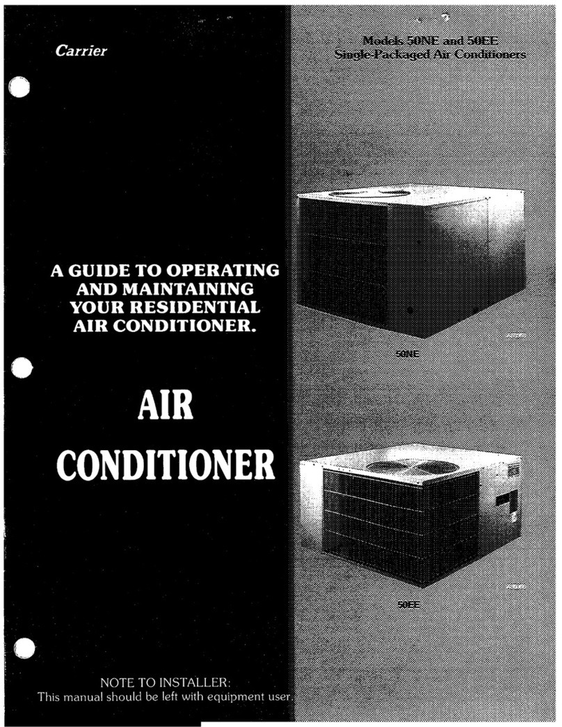 Carrier 50EE Assembly Instructions