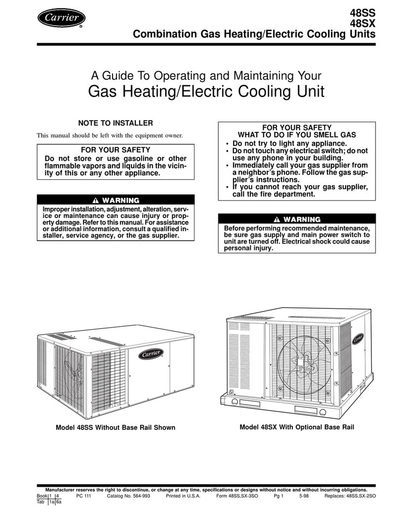 Carrier 48SX Assembly Instructions