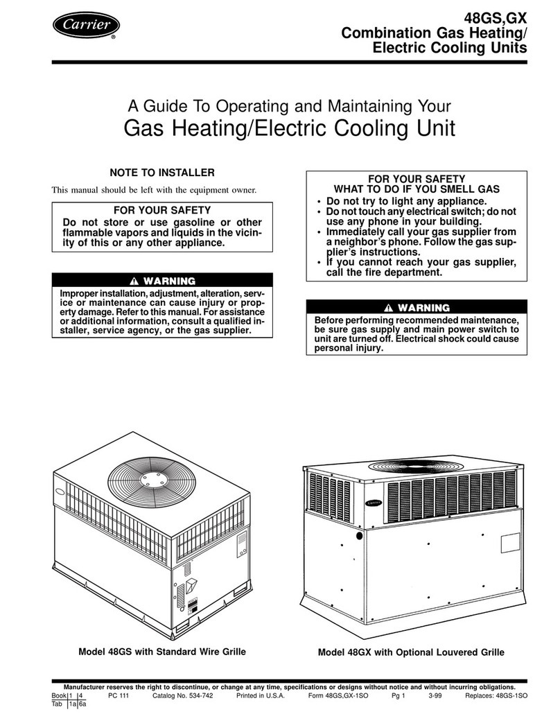Carrier 48GS Guide Assembly Instructions