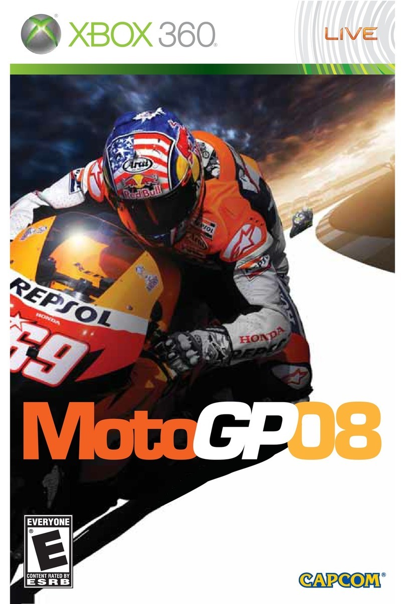 Capcom Xbox360 MotoGP08 user manual