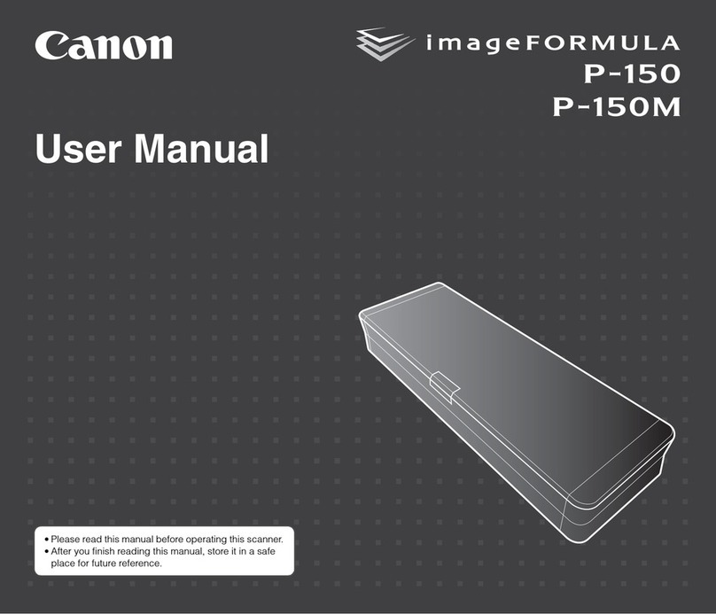 Canon imageFORMULA P- user manual