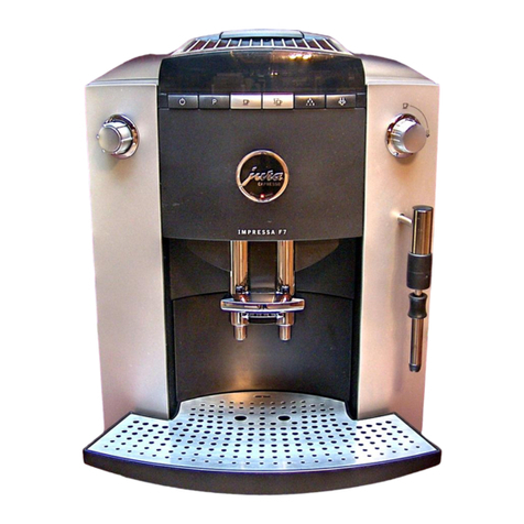 Jura Capresso Impressa F7 operating instructions