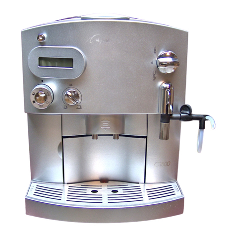 Capresso 158 operating manual