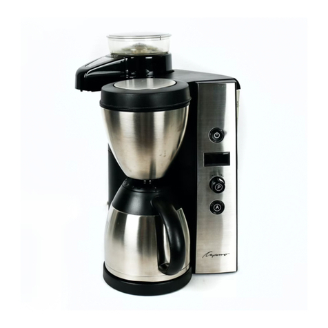 Capresso 455 User manual
