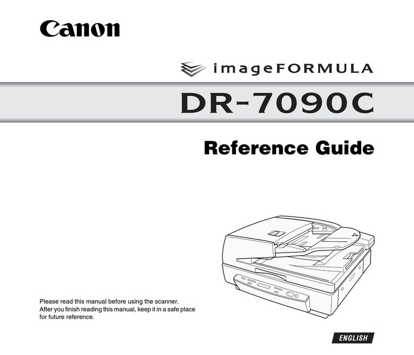 Canon DR 7090C - imageFORMULA - Document Scanner User manual Canon DR 7090C - imageFORMULA - Document Scanner User manual