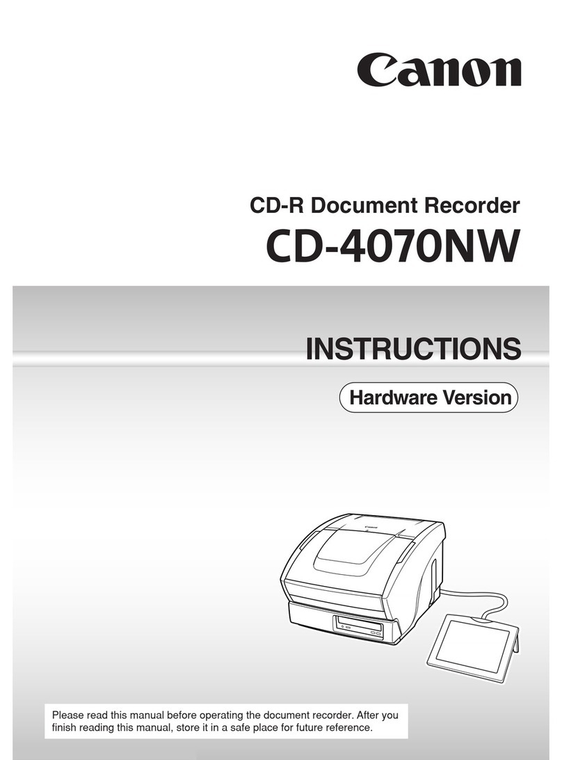 Canon CD-4070NW User manual