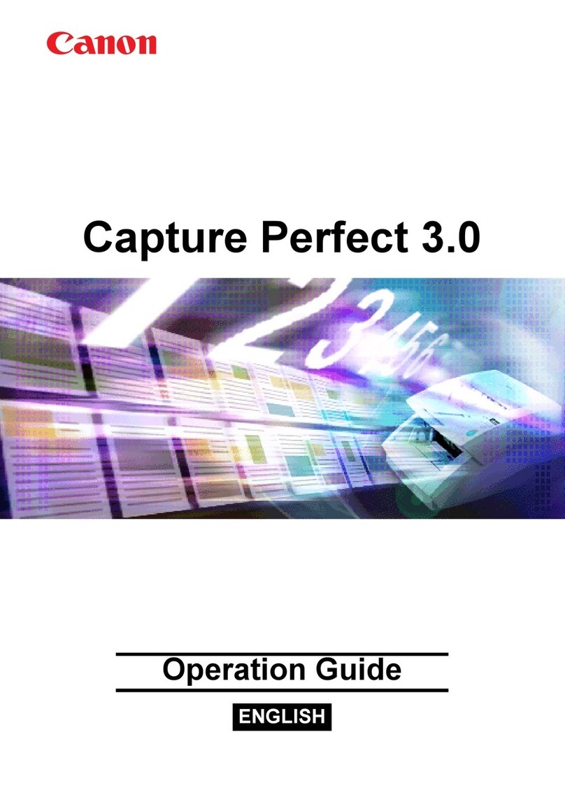 Canon Capture Perfect 3.0 Operation guide