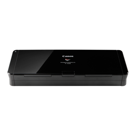 Canon imageFORMULA P-150 Portable Scanner User manual