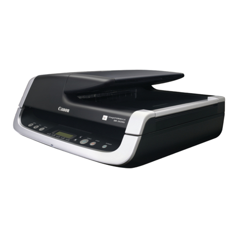 Canon DR-2020U - imageFORMULA - Document Scanner user manual