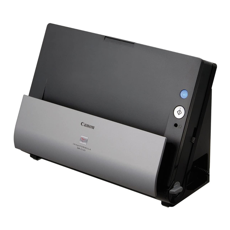 Canon IMAGE FORMULA DR-C125 User manual