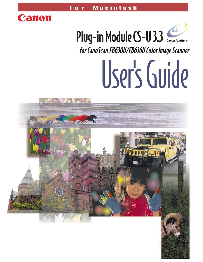 Canon CanoScan FB 630U user guide