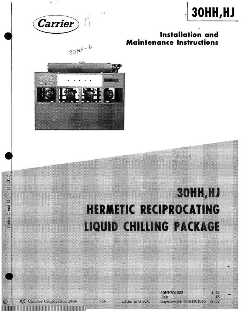 Carrier 30HH User manual
