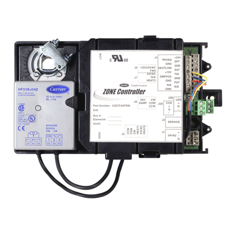 Carrier 33ZCFANTRM Installation, Start-Up and Service Instructions