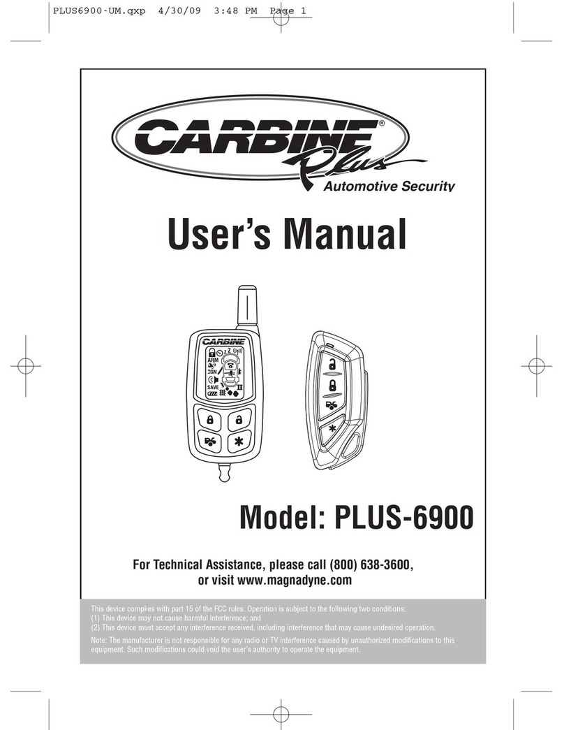 Carbine PLUS-6900 user manual