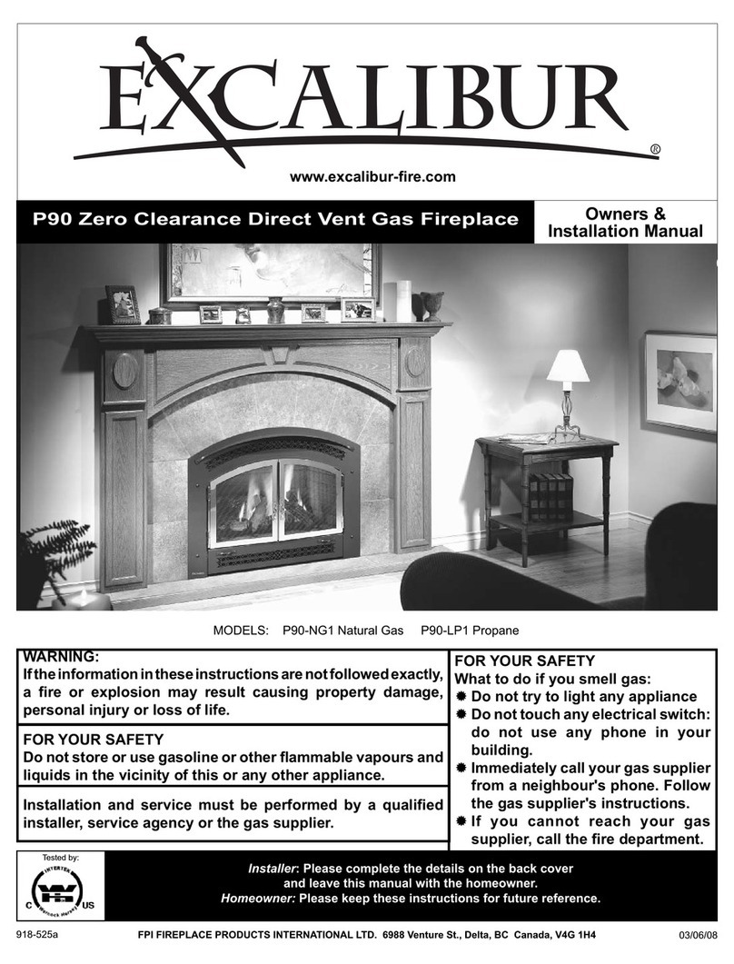 Excalibur P90-NG1 Quick start guide Excalibur P90-NG1 Quick start guide