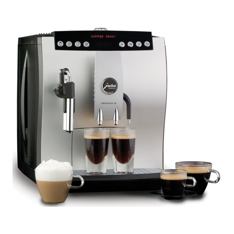 Jura Capresso Impressa Z5 operating instructions