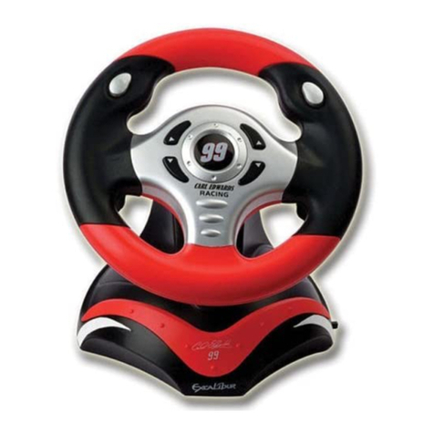Excalibur Plug And Play Steering Wheel VR502 owner's manual