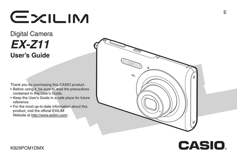Casio Exilim EX-Z11 User manual