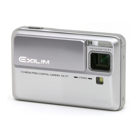 Casio Exilim EX-V7 User manual