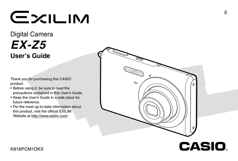 Casio Exilim EX-Z5 User manual