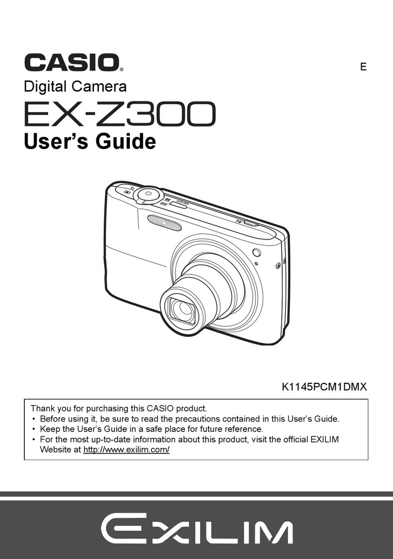 Casio Exilim EX-Z300 User manual Casio Exilim EX-Z300 User manual