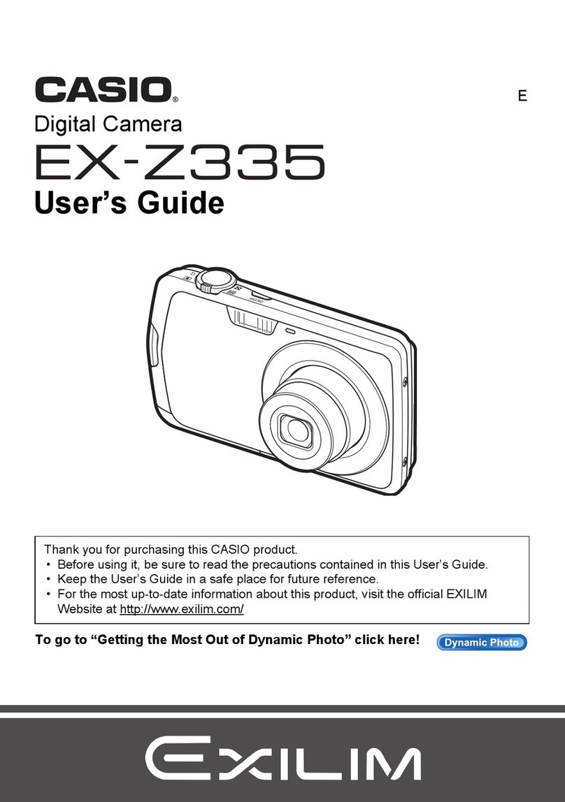 Casio Exilim EX-Z335 User manual